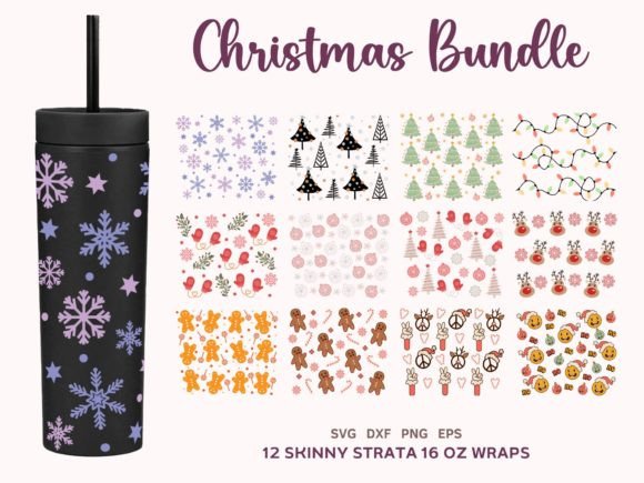 Christmas Tumbler SVG for Real Projects