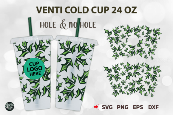 Christmas Venti Wrap SVG