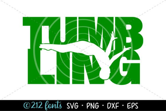 Men’s Tumbling Tumbler Graphic PNG SVG